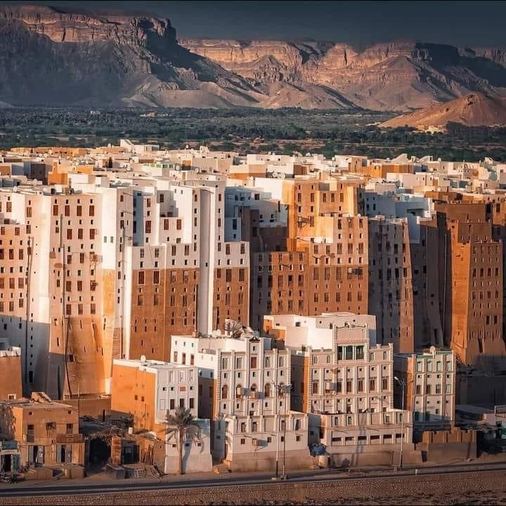 Ancient mud skyscrapers in Shibam Hadramout.